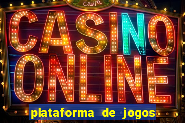 plataforma de jogos pagando no cadastro